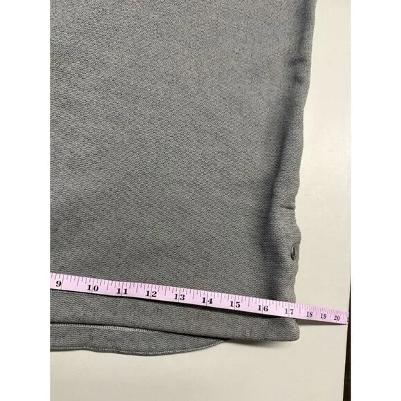 The North Face Knit Stitch Pullover Snap On Hoodie.Heathered Gray. Sz XS - Picture 6 of 13